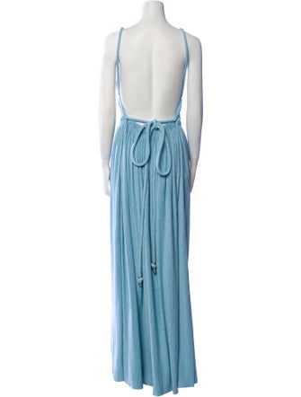 Jonathan Simkhai Halterneck Long Dress