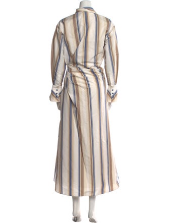 Jonathan Simkhai Striped Long Dress