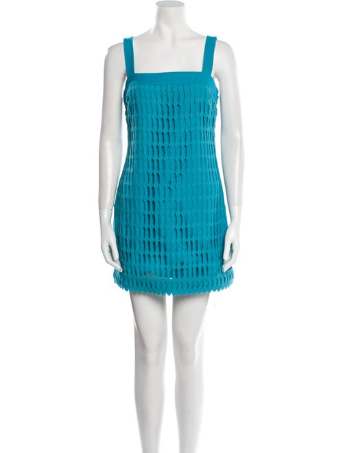 Jonathan Simkhai Square Neckline Mini Dress