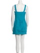 Jonathan Simkhai Square Neckline Mini Dress