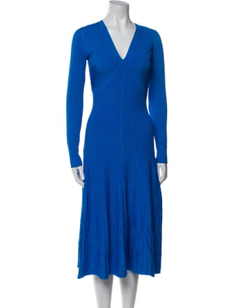 Jonathan Simkhai V-Neck Midi Length Dress