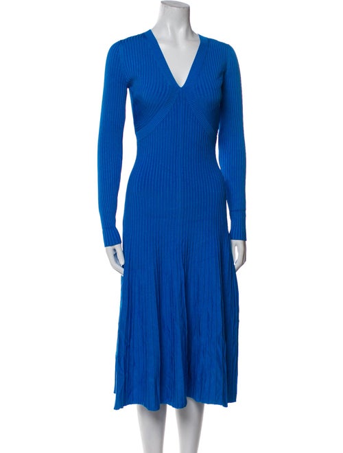 Jonathan Simkhai V-Neck Midi Length Dress