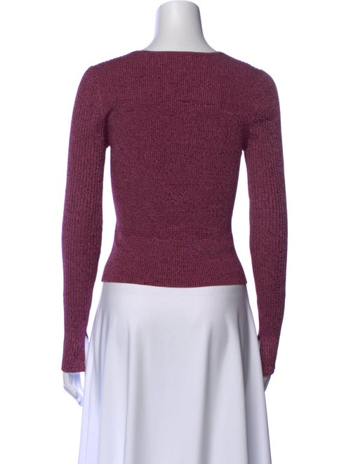 Jonathan Simkhai Striped Square Neckline Crop Top