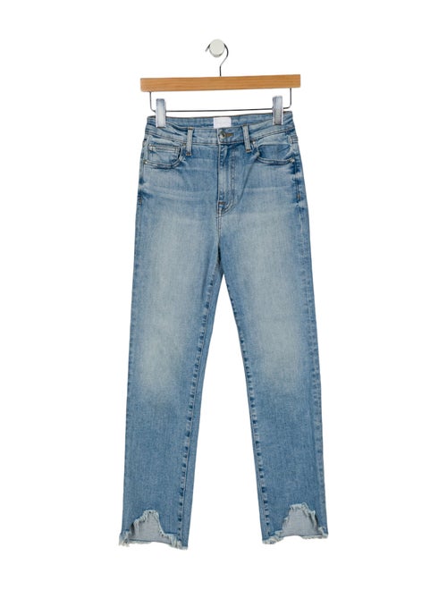 Jonathan Simkhai High-Rise Straight Leg Jeans