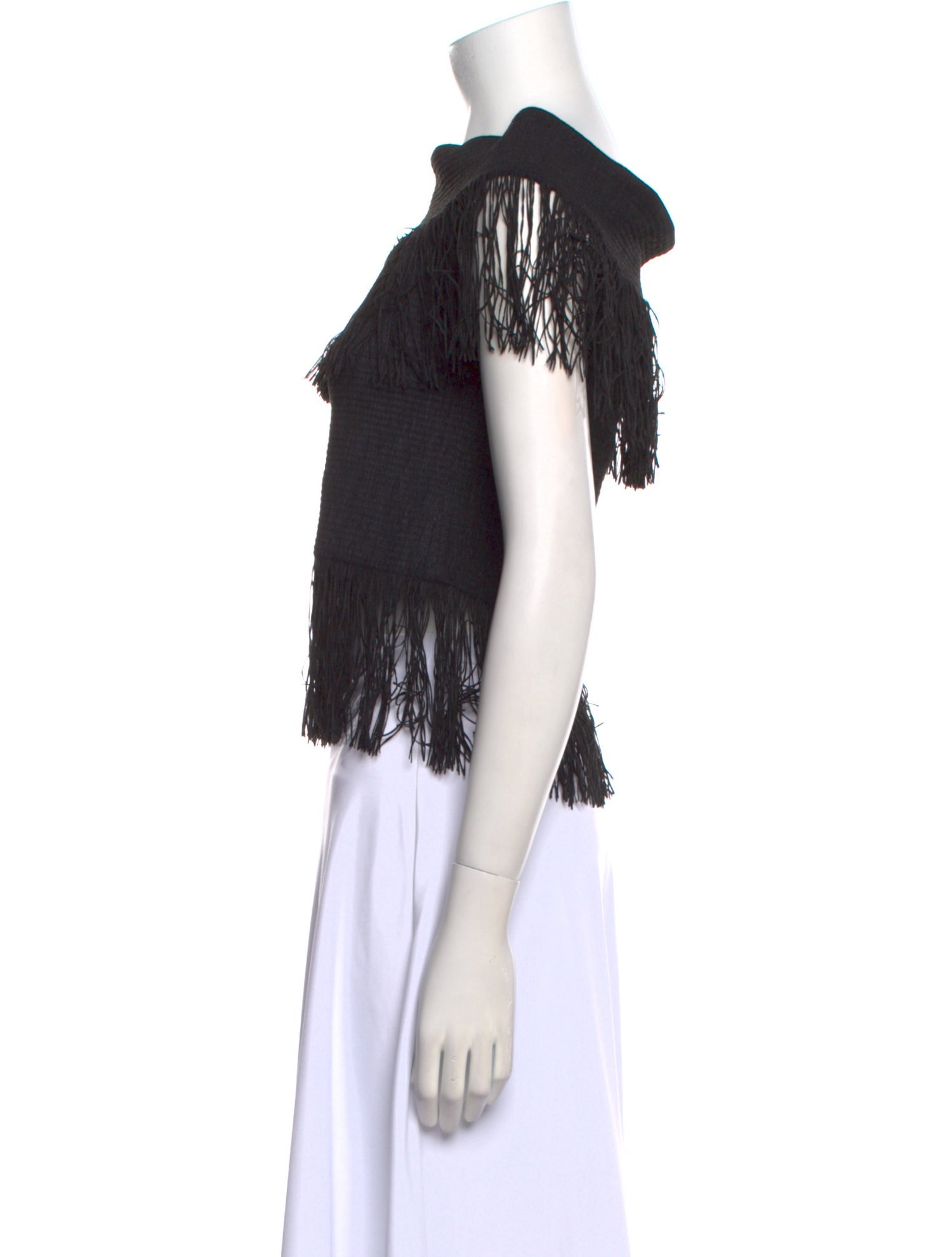 Jonathan Simkhai Off-The-Shoulder Short Sleeve Crop Top w/ Tags