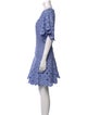 Jonathan Simkhai Lace Pattern Mini Dress