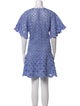 Jonathan Simkhai Lace Pattern Mini Dress