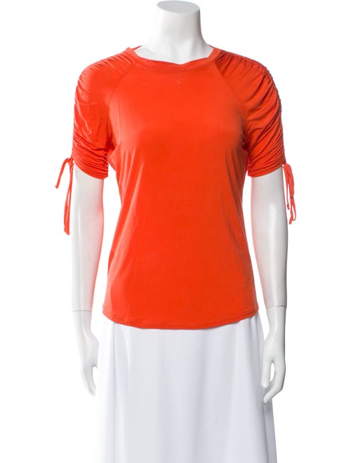 Jonathan Simkhai Bateau Neckline Short Sleeve T-Shirt