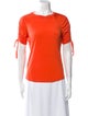 Jonathan Simkhai Bateau Neckline Short Sleeve T-Shirt