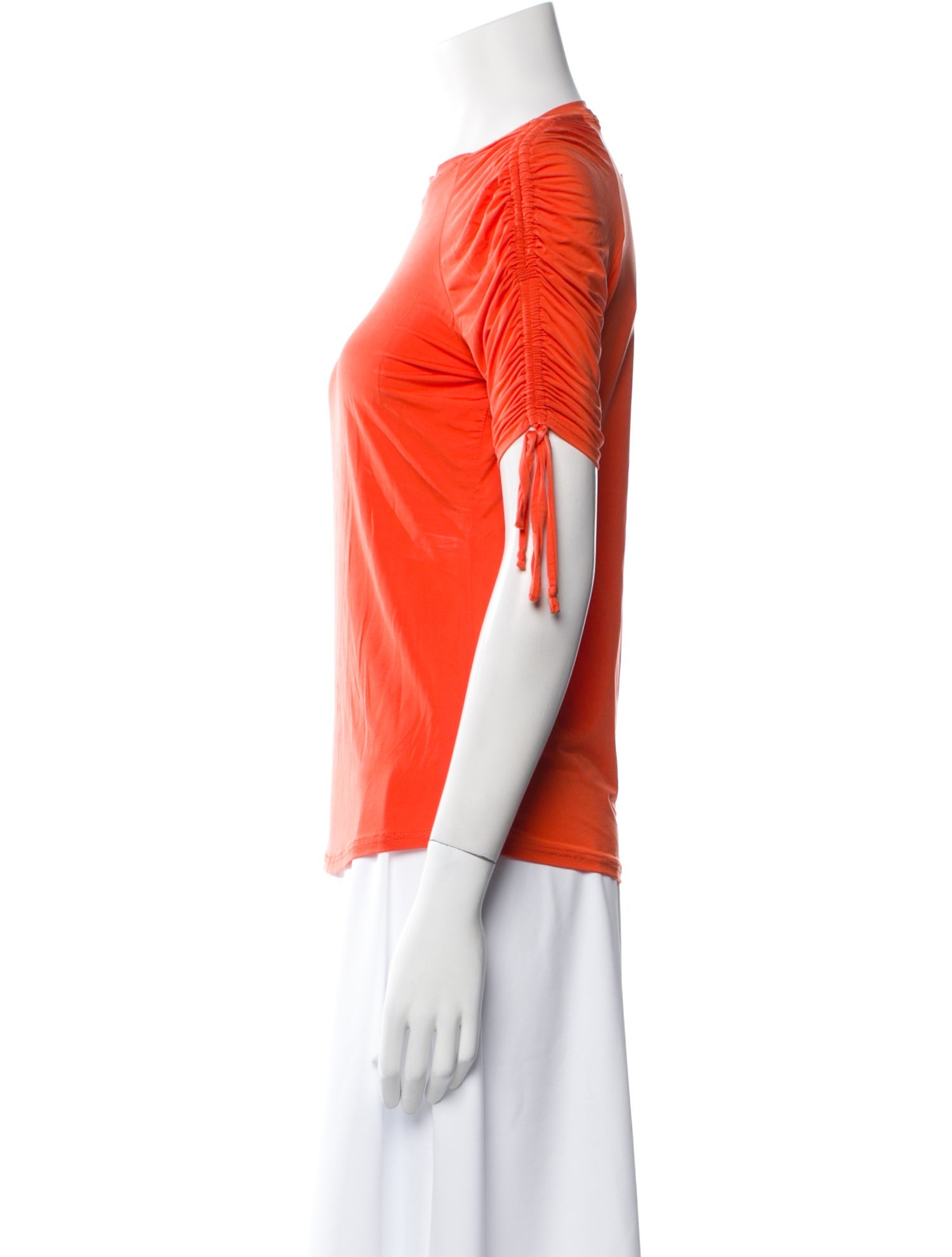 Jonathan Simkhai Bateau Neckline Short Sleeve T-Shirt