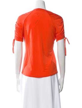 Jonathan Simkhai Bateau Neckline Short Sleeve T-Shirt