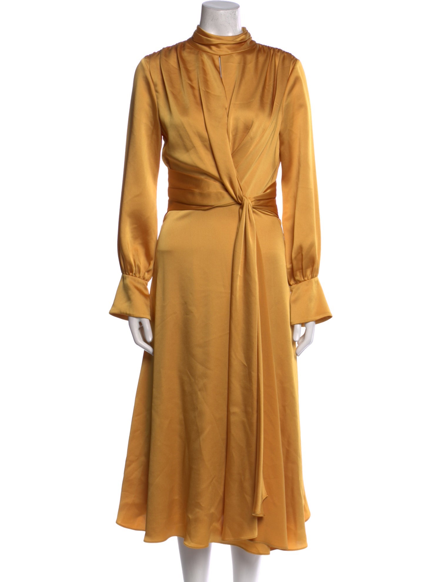 Jonathan Simkhai Mock Neck Long Dress