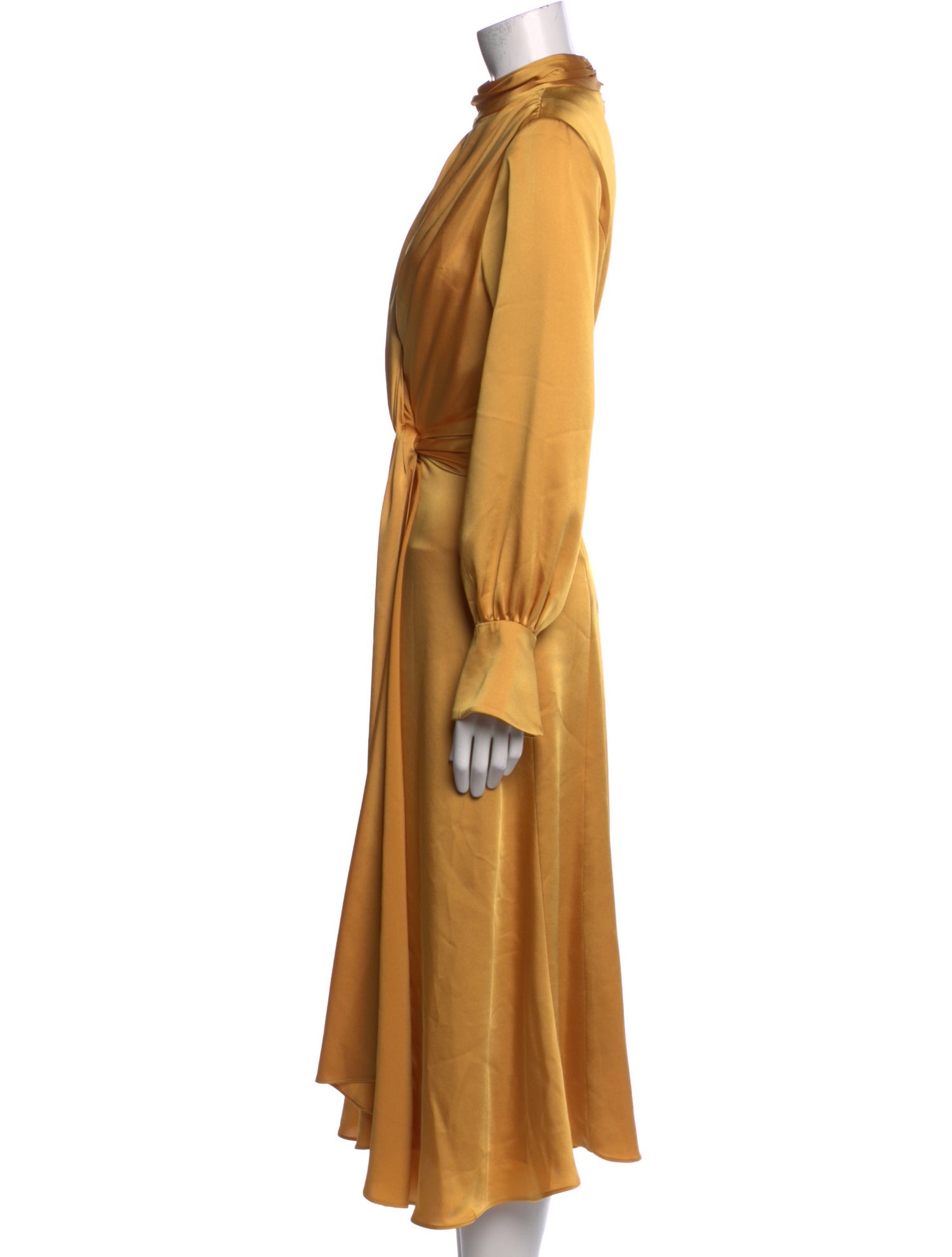 Jonathan Simkhai Mock Neck Long Dress