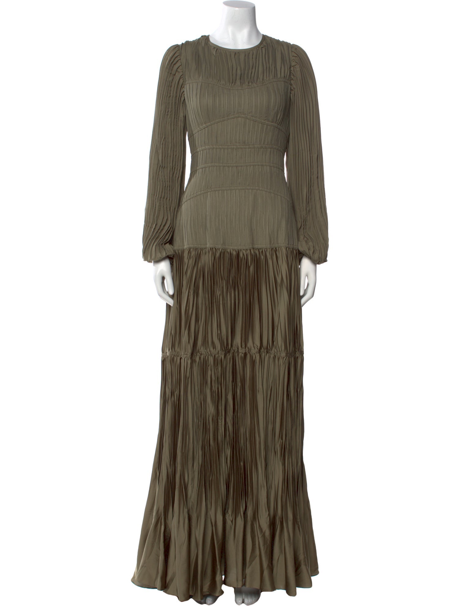 Jonathan Simkhai Crew Neck Long Dress