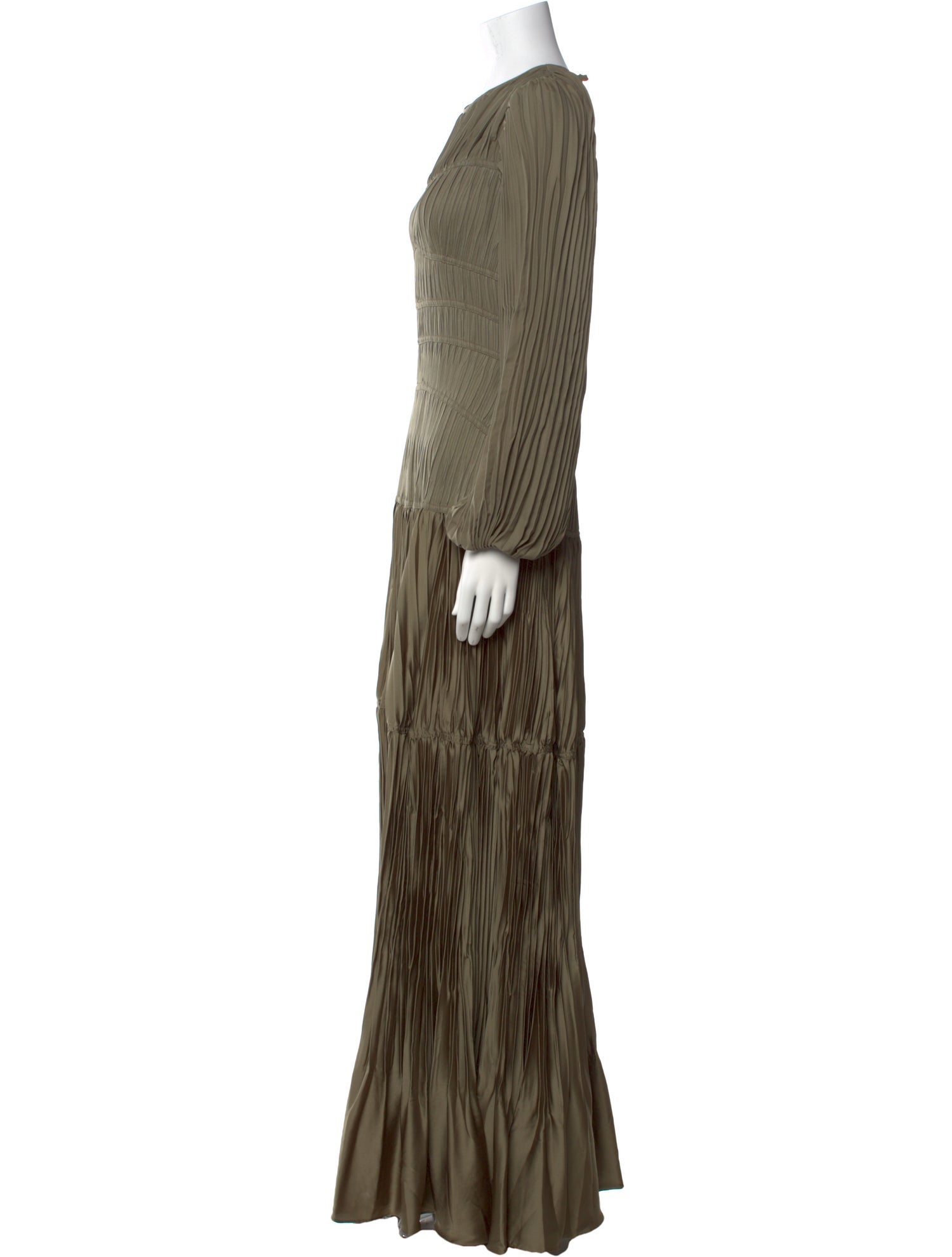 Jonathan Simkhai Crew Neck Long Dress