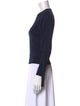 Jonathan Simkhai Crew Neck Long Sleeve Top