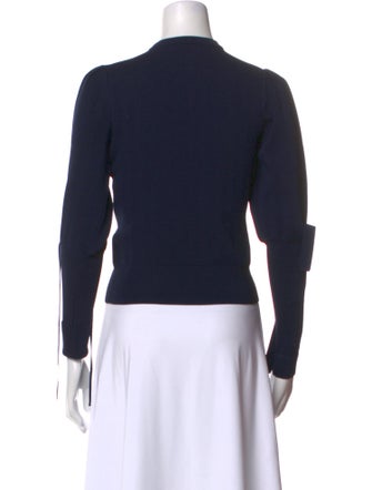 Jonathan Simkhai Crew Neck Long Sleeve Top