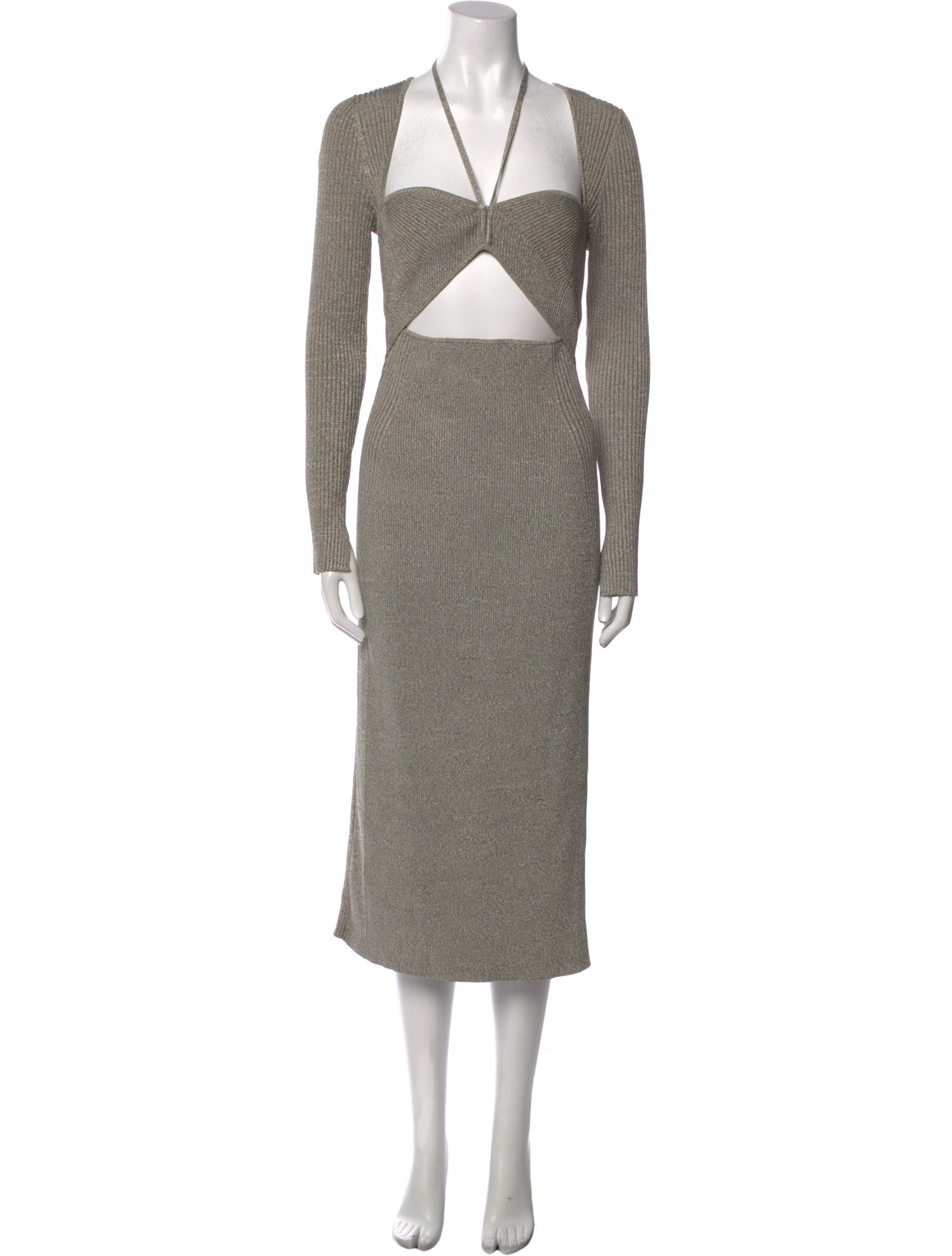 Jonathan Simkhai Striped V-Neck Sweater