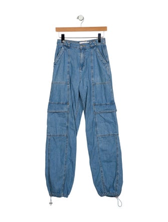 Jonathan Simkhai Straight Leg Pants