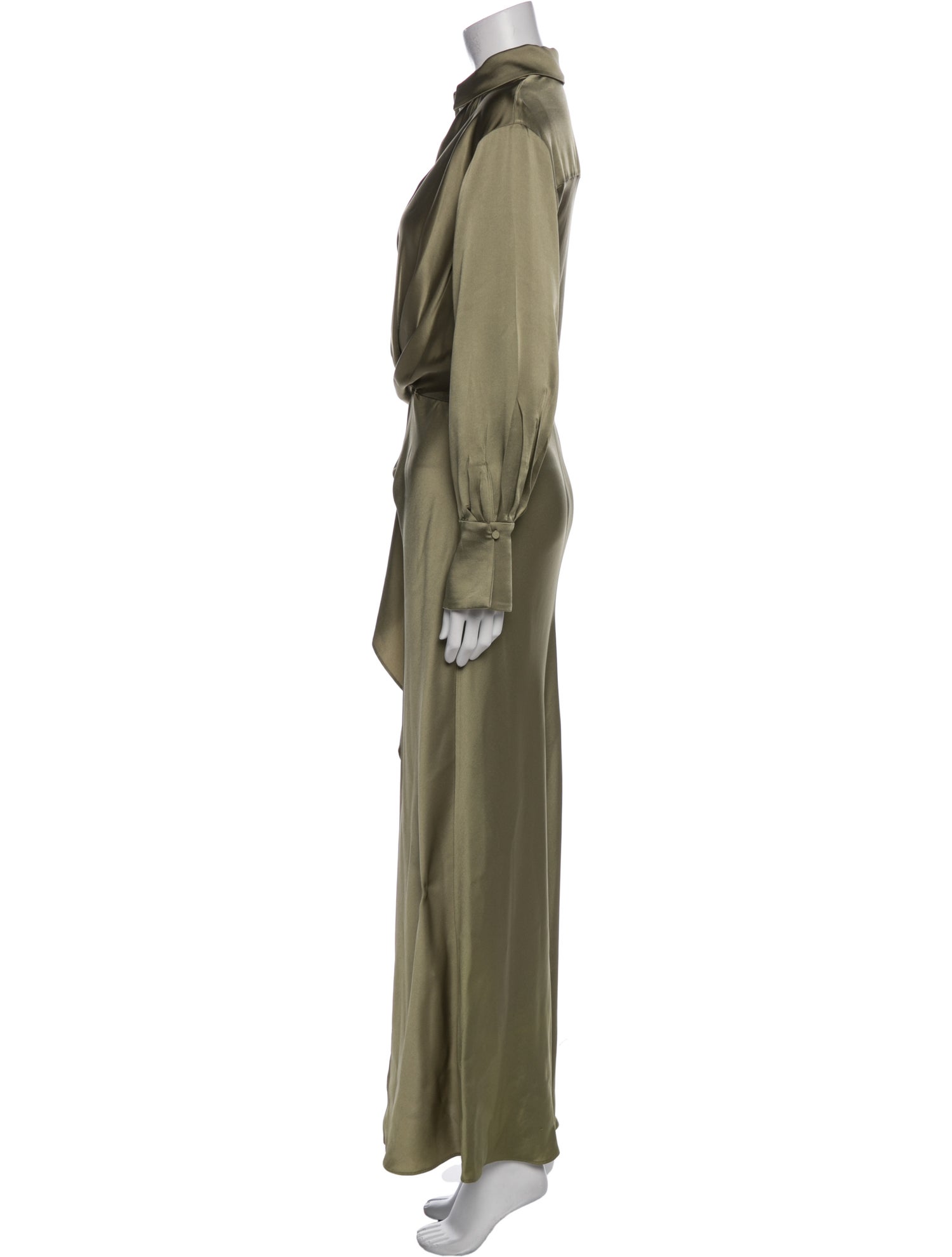 Jonathan Simkhai Cowl Neck Long Dress
