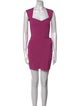 Jonathan Simkhai Square Neckline Mini Dress