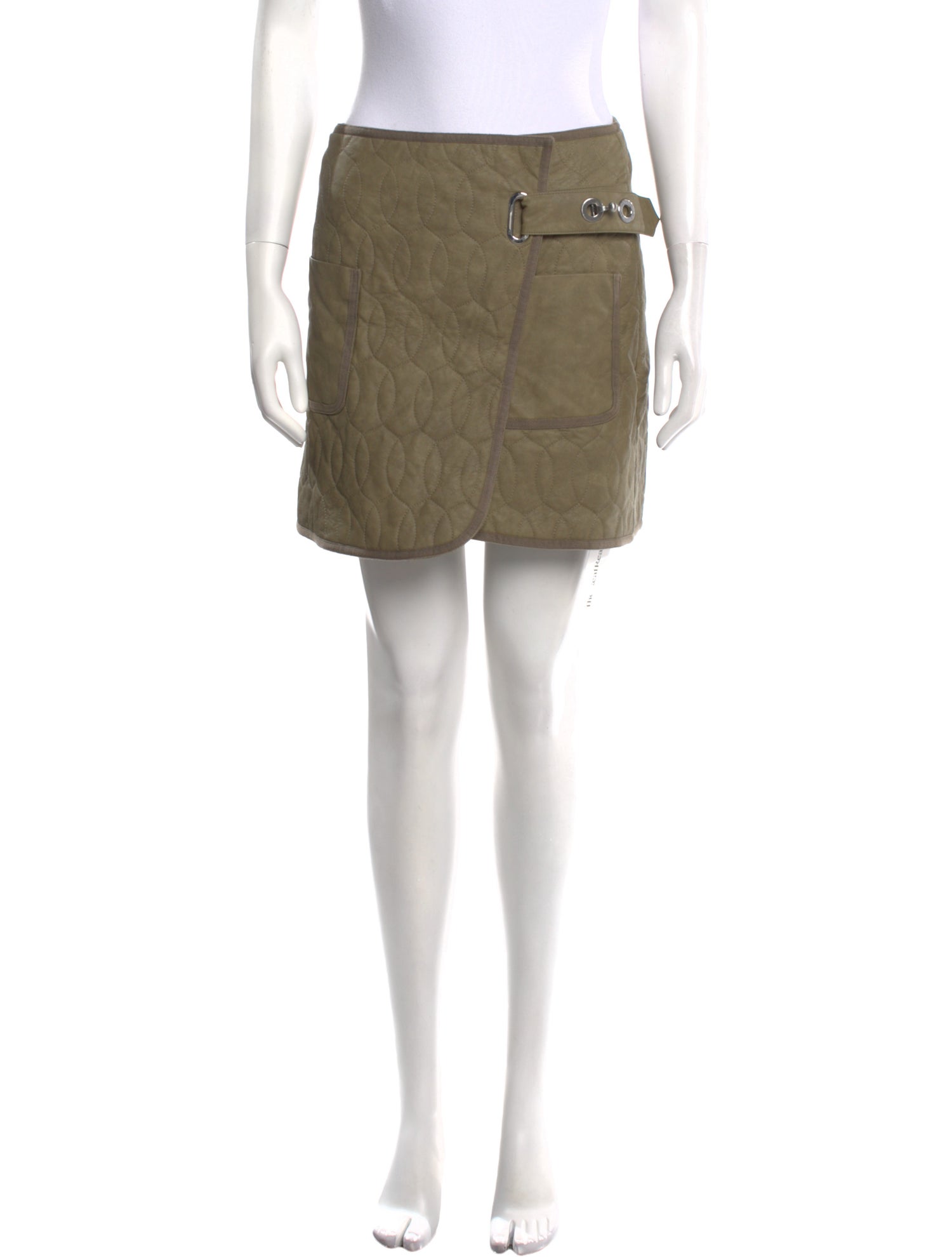 Jonathan Simkhai Embroidered Accent Mini Skirt