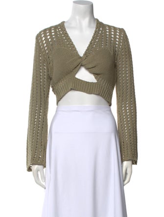 Jonathan Simkhai V-Neck Sweater