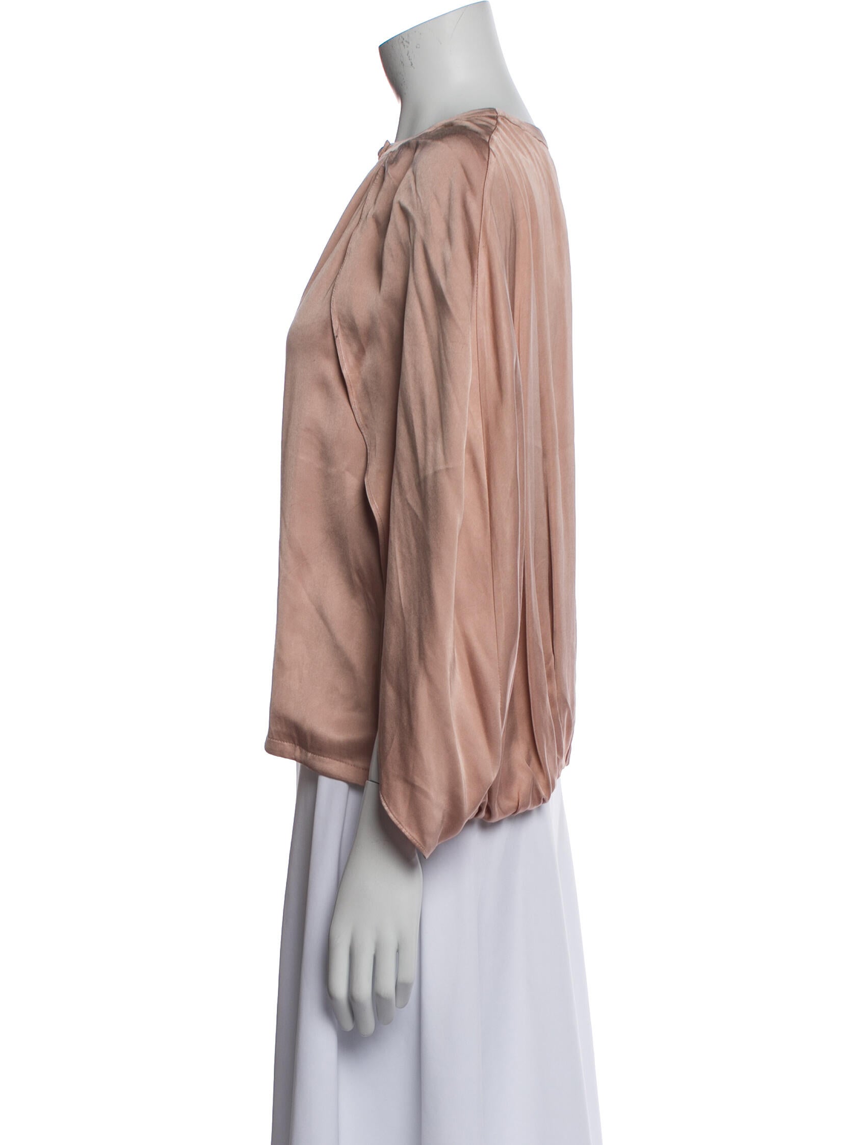 Jonathan Simkhai Crew Neck Sleeveless Blouse