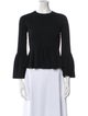 Jonathan Simkhai Silk Crew Neck Top