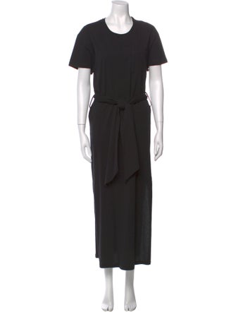 Jonathan Simkhai Crew Neck Long Dress