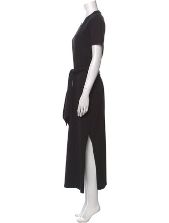 Jonathan Simkhai Crew Neck Long Dress