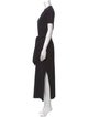 Jonathan Simkhai Crew Neck Long Dress