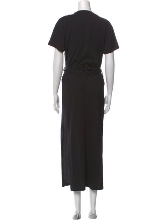Jonathan Simkhai Crew Neck Long Dress
