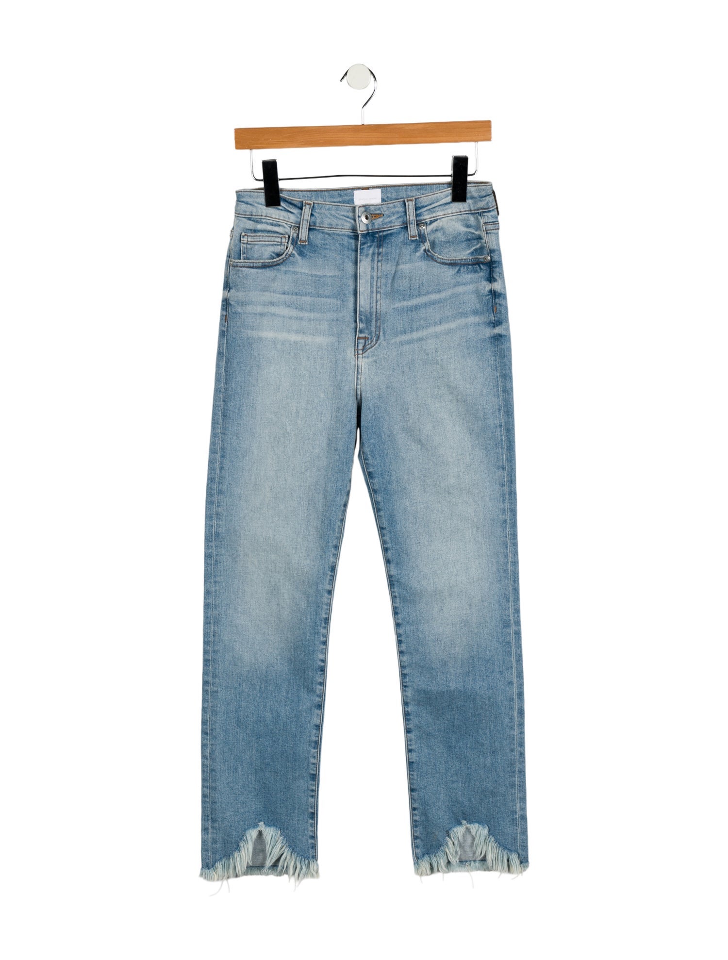 Jonathan Simkhai High-Rise Straight Leg Jeans
