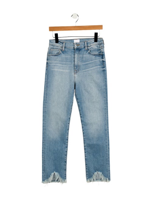 Jonathan Simkhai High-Rise Straight Leg Jeans