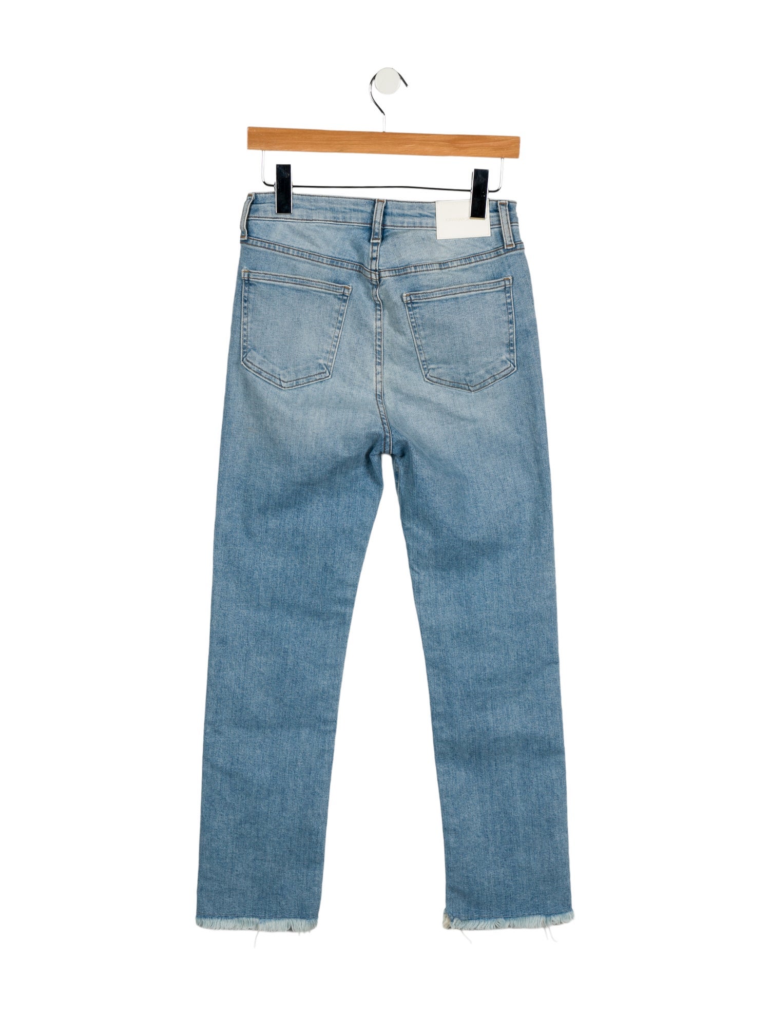 Jonathan Simkhai High-Rise Straight Leg Jeans