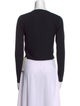 Jonathan Simkhai Square Neckline Long Sleeve Crop Top