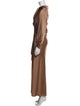 Jonathan Simkhai V-Neck Long Dress