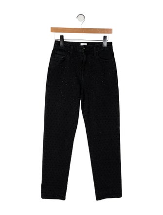 Jonathan Simkhai Mid-Rise Straight Leg Jeans