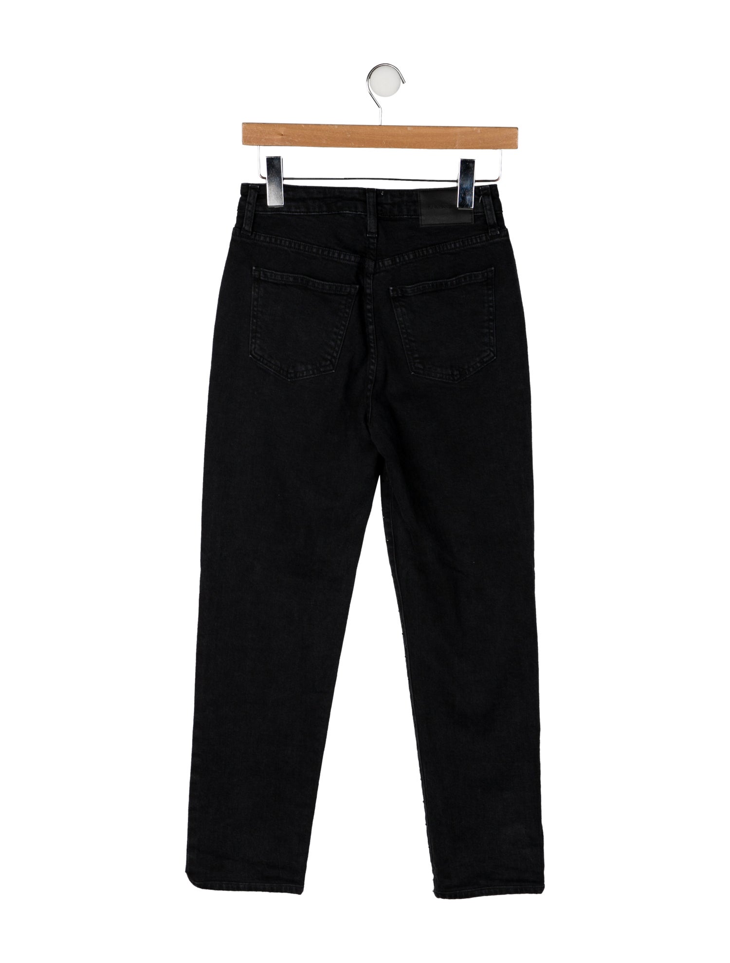 Jonathan Simkhai Mid-Rise Straight Leg Jeans