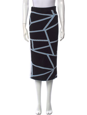 Jonathan Simkhai Printed Midi Length Skirt