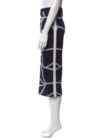 Jonathan Simkhai Printed Midi Length Skirt