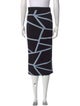 Jonathan Simkhai Printed Midi Length Skirt