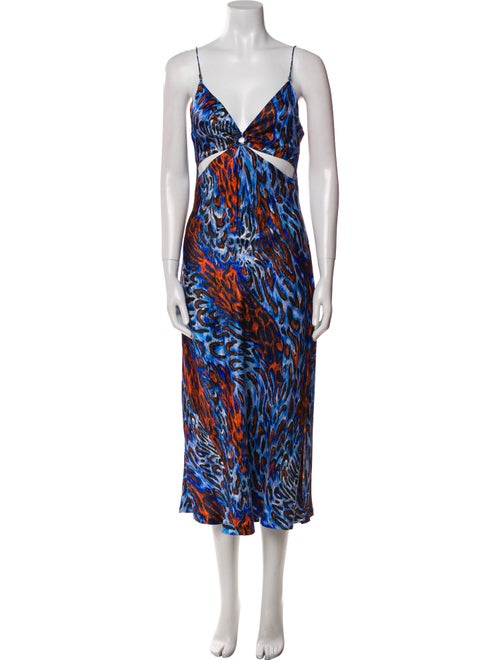Jonathan Simkhai Printed Midi Length Dress
