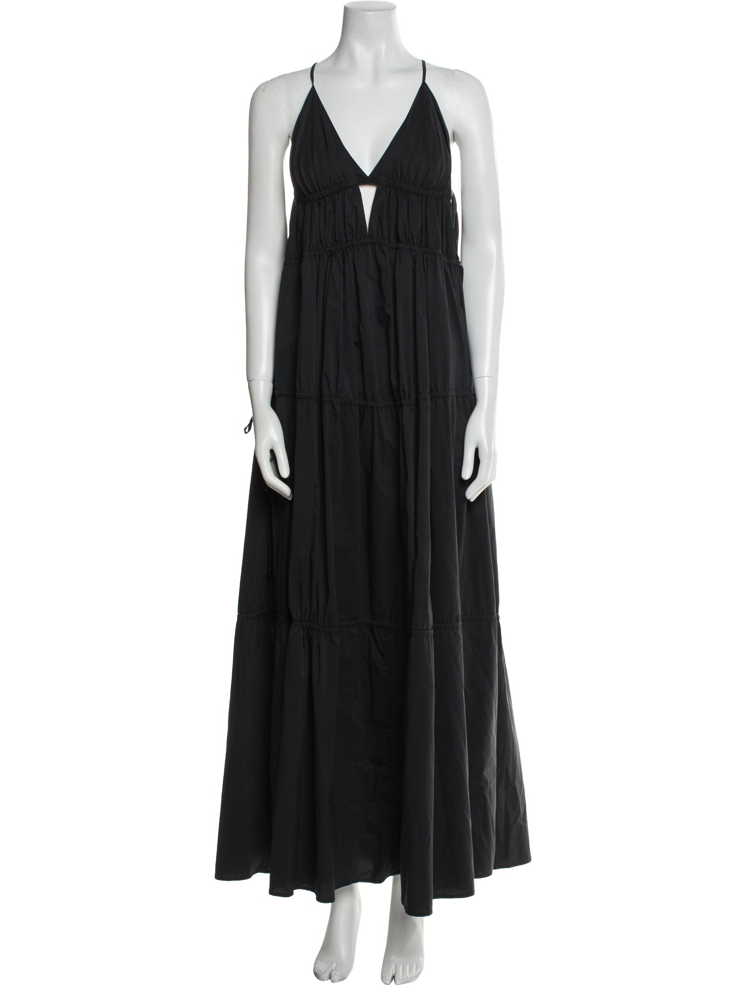Jonathan Simkhai V-Neck Long Dress