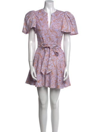 Jonathan Simkhai Printed Mini Dress