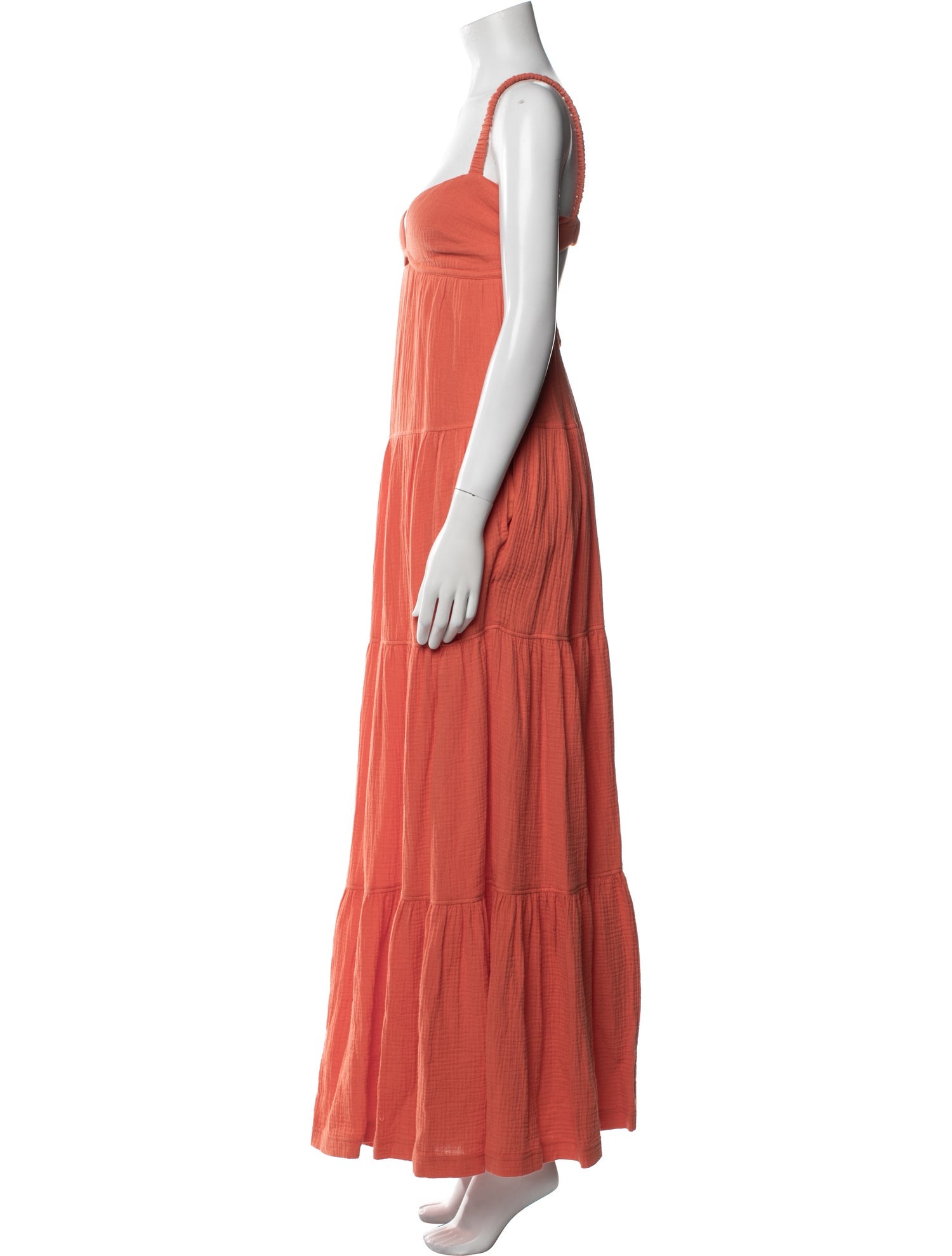 Jonathan Simkhai V-Neck Long Dress