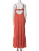 Jonathan Simkhai V-Neck Long Dress