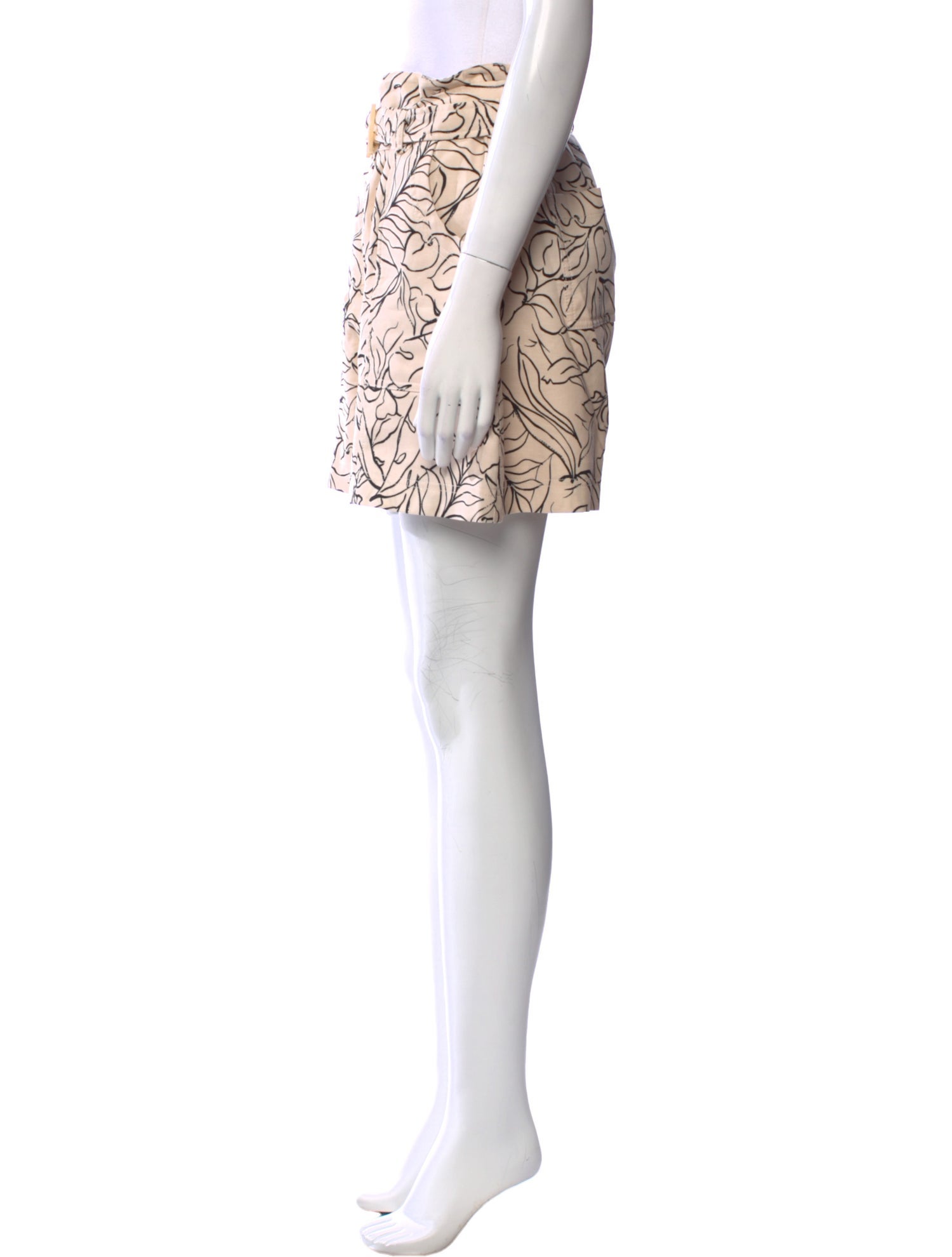 Jonathan Simkhai Printed Mini Shorts