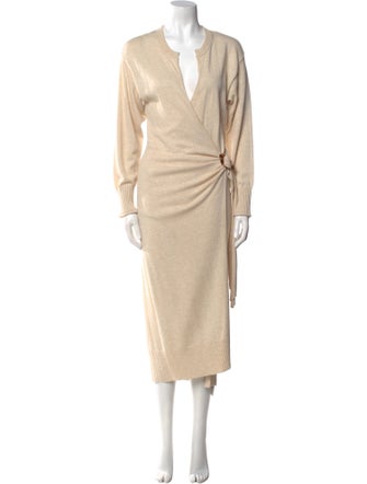 Jonathan Simkhai V-Neck Long Dress